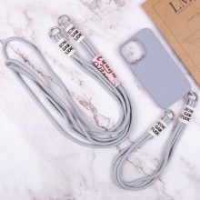 Чохол TPU two straps California для Apple iPhone 13 Pro (6.1") – Сірий