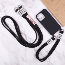 Чохол TPU two straps California для Apple iPhone 13 Pro (6.1") – Чорний