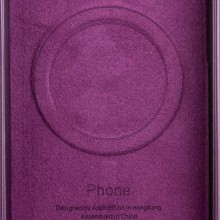 Шкіряний чохол Leather Case (AA Plus) with MagSafe для Apple iPhone 13 Pro (6.1") – Марсала