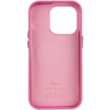 Шкіряний чохол Leather Case (AA Plus) with MagSafe для Apple iPhone 13 Pro (6.1") – Жовтий