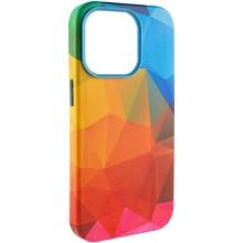 Шкіряний чохол Colour Splash with MagSafe для Apple iPhone 13 Pro (6.1") – Червоний