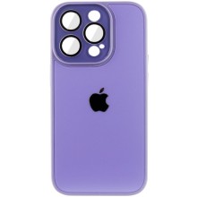 Чохол TPU+Glass Sapphire Midnight для Apple iPhone 13 Pro (6.1") – Бузковий