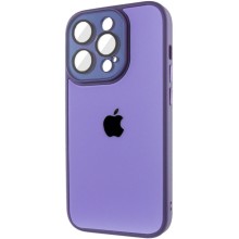 Чохол TPU+Glass Sapphire Midnight для Apple iPhone 13 Pro (6.1") – Бузковий