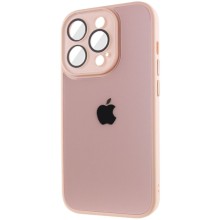 Чохол TPU+Glass Sapphire Midnight для Apple iPhone 13 Pro (6.1") – Рожевий