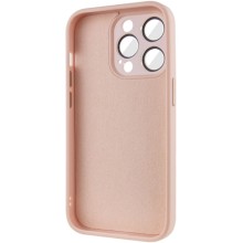 Чохол TPU+Glass Sapphire Midnight для Apple iPhone 13 Pro (6.1") – Рожевий