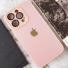 Чохол TPU+Glass Sapphire Midnight для Apple iPhone 13 Pro (6.1") – Рожевий