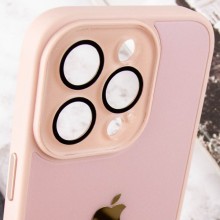 Чохол TPU+Glass Sapphire Midnight для Apple iPhone 13 Pro (6.1") – Рожевий