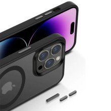 TPU+PC чохол Metal Buttons with MagSafe Colorful для Apple iPhone 13 Pro (6.1") – undefined