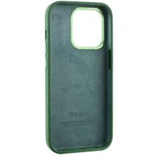 Чохол Silicone Case Metal Buttons (AA) для Apple iPhone 13 Pro (6.1") – Зелений