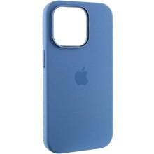 Чохол Silicone Case Metal Buttons (AA) для Apple iPhone 13 Pro (6.1") – Синій