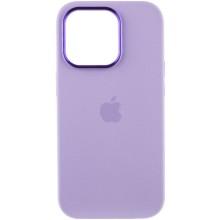 Чохол Silicone Case Metal Buttons (AA) для Apple iPhone 13 Pro (6.1") – Бузковий