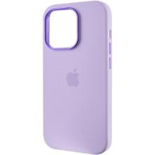 Чохол Silicone Case Metal Buttons (AA) для Apple iPhone 13 Pro (6.1") – Бузковий