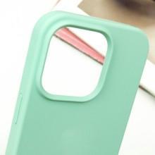 Чохол Silicone Case Full Protective (AA) NO LOGO для Apple iPhone 13 Pro (6.1") – Бірюзовий