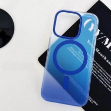 Чехол TPU+PC Phantom with MagSafe для Apple iPhone 13 Pro (6.1") – Голубой