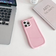 Чехол TPU GETMAN Cat with straps для Apple iPhone 13 Pro (6.1") – Розовый