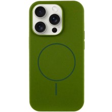 Чехол Silicone Case Full Protective (AA) NO LOGO with MagSafe для Apple iPhone 13 Pro (6.1") – Зеленый