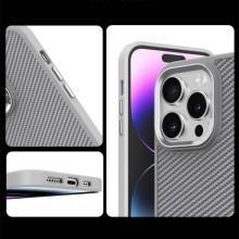 Чохол TPU+PC Carbon Mirage with MagSafe для Apple iPhone 13 Pro (6.1") – Сірий