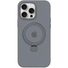 Чохол Silicone Case Full Protective with Ring для Apple iPhone 13 Pro (6.1") – Сірий