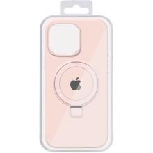 Чохол Silicone Case Full Protective with Ring для Apple iPhone 13 Pro (6.1") – Рожевий