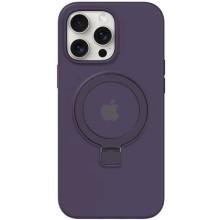 Чохол Silicone Case Full Protective with Ring для Apple iPhone 13 Pro (6.1") – Фіолетовий