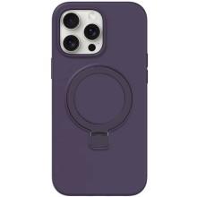 Чохол Silicone Case Full Protective NO LOGO with Ring для Apple iPhone 13 Pro (6.1") – Фіолетовий