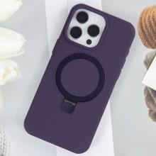 Чохол Silicone Case Full Protective NO LOGO with Ring для Apple iPhone 13 Pro (6.1") – Фіолетовий