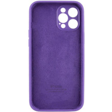 Чохол Silicone Case Full Camera Protective (AA) для Apple iPhone 13 Pro (6.1") – Фіолетовий