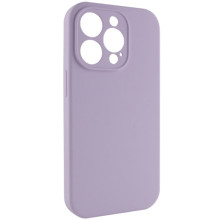 Чехол Silicone Case Full Camera Protective (AA) NO LOGO для Apple iPhone 13 Pro (6.1") – Сиреневый