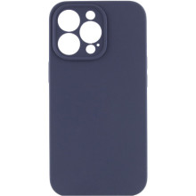 Чехол Silicone Case Full Camera Protective (AA) NO LOGO для Apple iPhone 13 Pro (6.1") – Темно-синий
