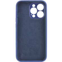 Чохол Silicone Case Full Camera Protective (AA) NO LOGO для Apple iPhone 13 Pro (6.1") – Синій