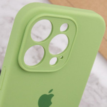 Чохол Silicone Case Full Camera Protective (AA) для Apple iPhone 13 Pro (6.1") – М'ятний