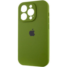 Чохол Silicone Case Full Camera Protective (AA) для Apple iPhone 13 Pro (6.1") – Зелений