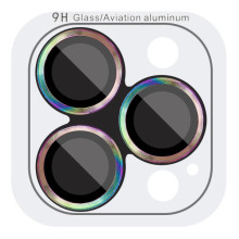 Защитное стекло Metal Classic на камеру (в упак.) для Apple iPhone 13 Pro / 13 Pro Max