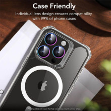 Защитное стекло Metal Classic на камеру (в упак.) для Apple iPhone 13 Pro / 13 Pro Max – Сиреневый