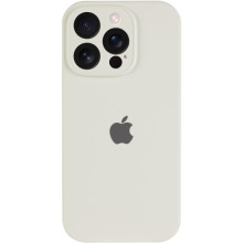 Чехол Silicone Case Full Camera Protective (AA) для Apple iPhone 13 Pro (6.1") – Бежевый