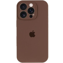 Чехол Silicone Case Full Camera Protective (AA) для Apple iPhone 13 Pro (6.1") – Коричневый
