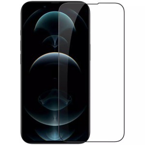 Защитное стекло Nillkin (CP+PRO) для Apple iPhone 13 / 13 Pro / 14 / 16e / 17e (6.1") – Черный