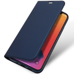 Чехол-книжка Dux Ducis с карманом для визиток для Apple iPhone 13 Pro (6.1") – Синий
