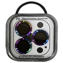 Защитное стекло Metal Classic на камеру (в упак.) для Apple iPhone 13 Pro / 13 Pro Max – Сиреневый