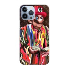 Брендновые Чехлы для iPhone 13 Pro - (PREMIUMPrint) (Mario LV)