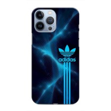 Чохли Адидас для iPhone 13 Pro (AlphaPrint) (Синій Адідас)