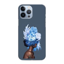 Чехлы (ART) Цветы на iPhone 13 Pro (VPrint) (Цветы на голове)