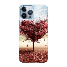 Чехлы для любимой на Айфон 13 Про (VPrint) (Дерево сердце)