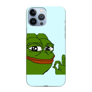 Чехлы с картинкой  Жаба Мем на iPhone 13 Pro (Жаба все ОК)