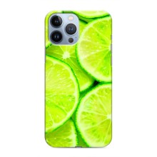 Чохли з фруктами для iPhone 13 Pro (VPrint) (Лайм)