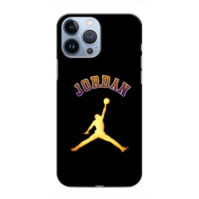 Чохли для iPhone 13 Pro - з картинкою JORDAN (AlphaPrint) (Jordan Gold)