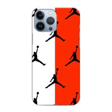 Чохли для iPhone 13 Pro - з картинкою JORDAN (AlphaPrint) (Лого Джордан)