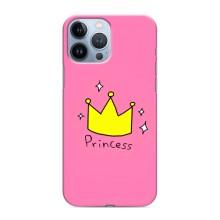 Чехол с картинкой (Стильные) для Айфон 13 Про - (AlphaPrint) – Princess