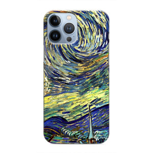 Чехол для смартфона iPhone 13 Pro Художественное Искусство (Звездная ночь)