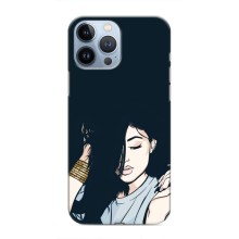 Чехол с печатью для iPhone 13 Pro - (Мода) (AlphaPrint) – Красивая девочка